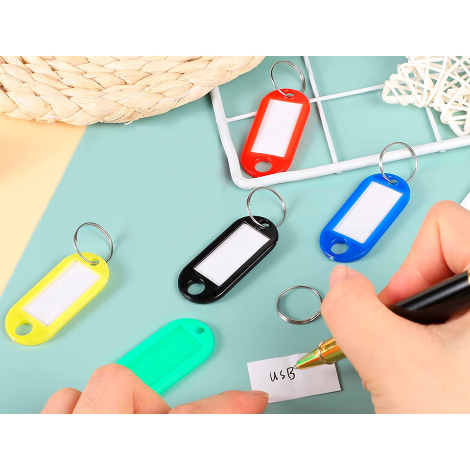 USB storage, Schlüsselanhänger, Speicherstick, Farbig, Weißes Etikett