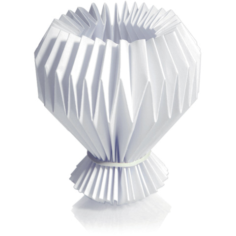 Kerzenmanschette Papier, Ø 5cm, weiß WIEDEMANN 54900104
