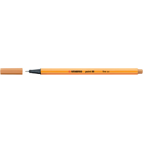 Fineliner point 88®, 0,4 mm, ocker dunkel STABILO 88/89