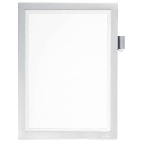 Info-Rahmen DURAFRAME® MAGNETIC NOTE A4, 230 x 320 mm, silber DURABLE 4989 23