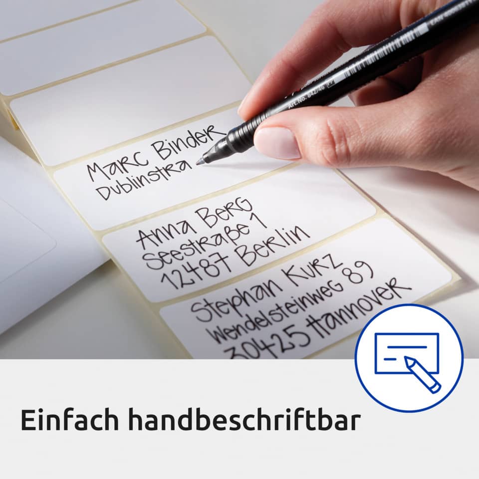 schmuckband, briefkarten, adressetikette, handbeschriftung, etikettenblock