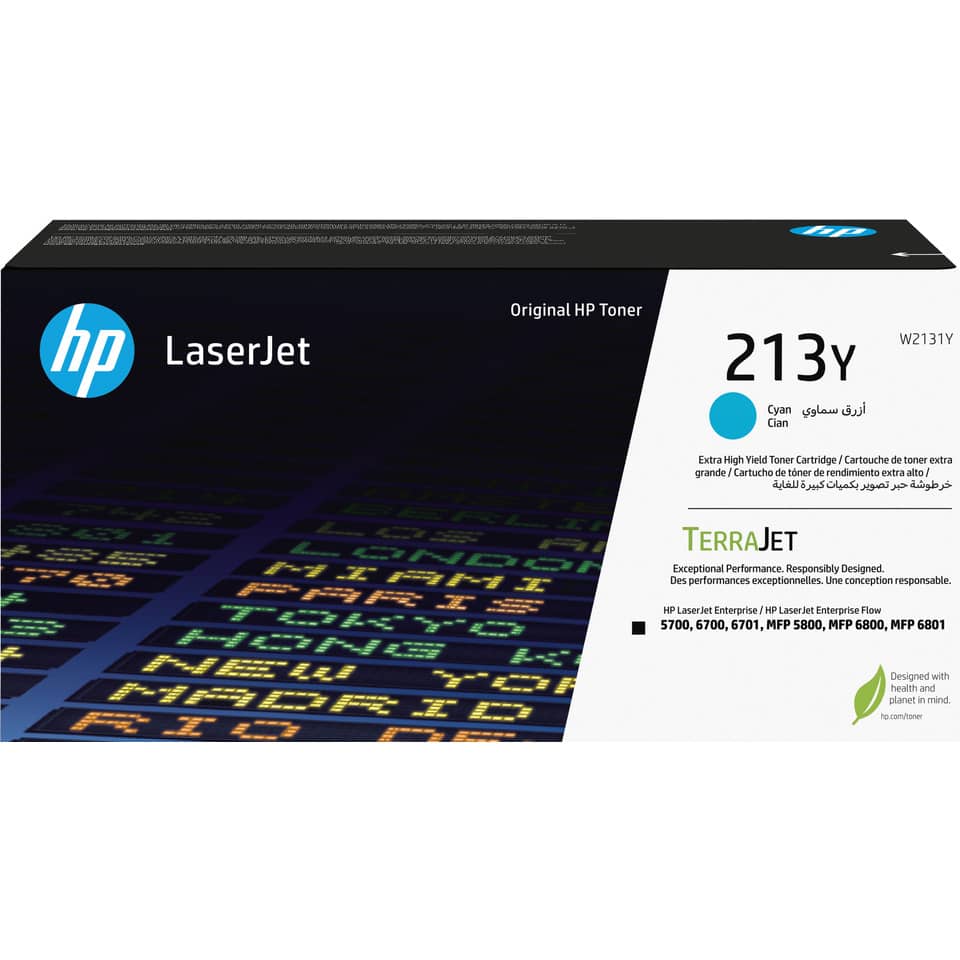 LaserJet, Toner, Cyan, HP, Original