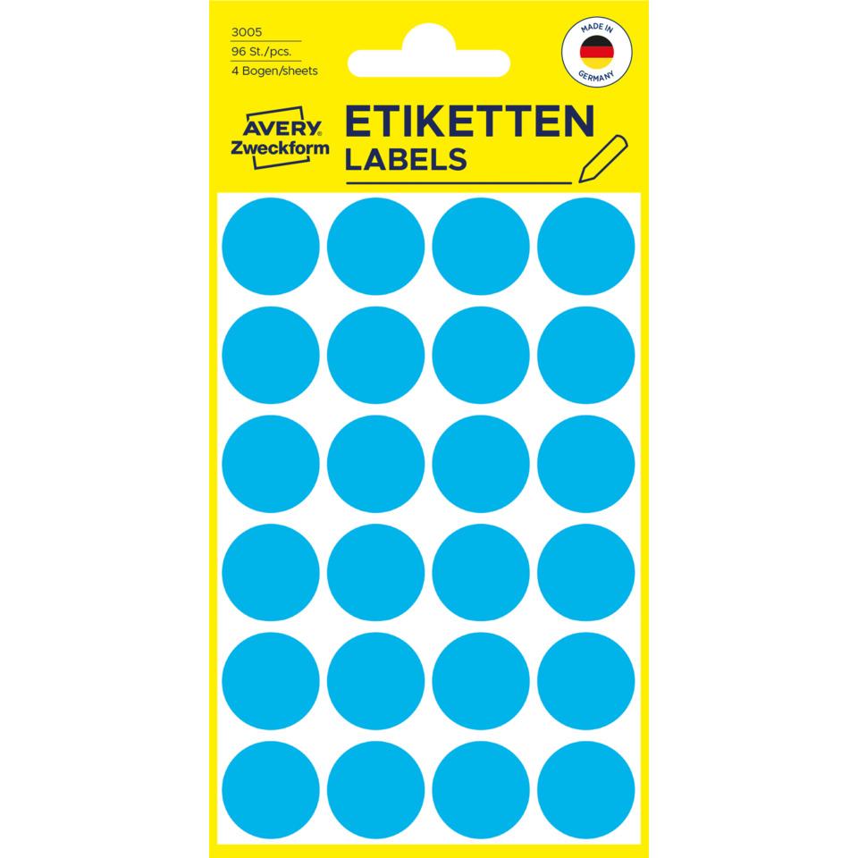 etiketten, labels, aufkleber, 4 bogen/blätter, kreisförmige punkte