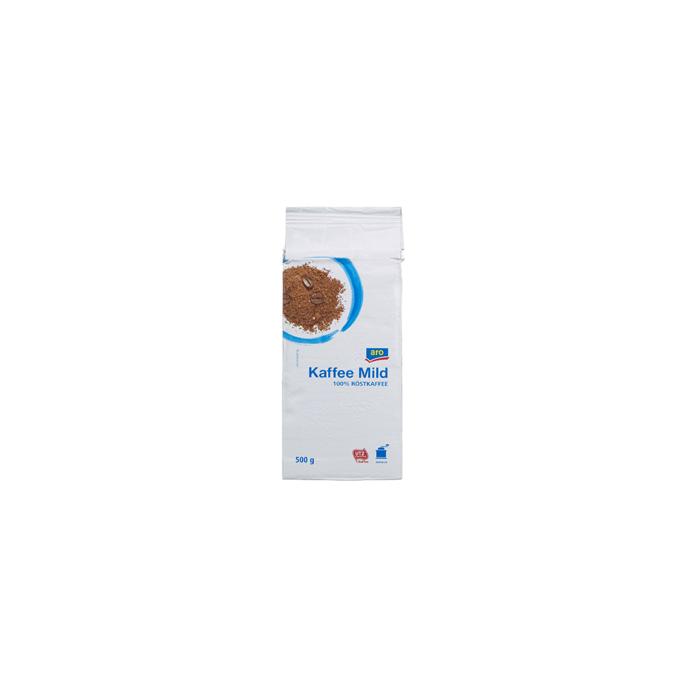 Kaffee, Kaffee Bohne, Milde, Röstkaffee, 500 g