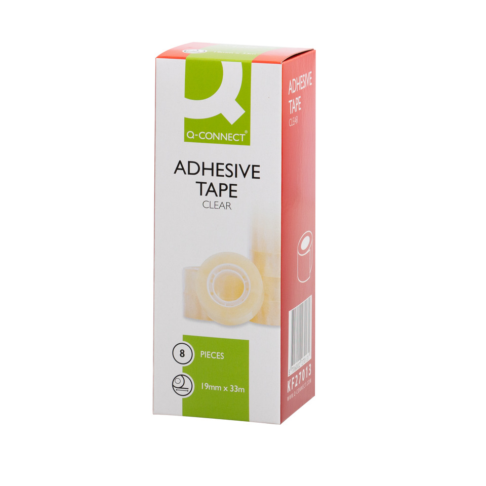 Adhesive Tape, Clear, Packaging Tape, Rolls, 8 Stücke