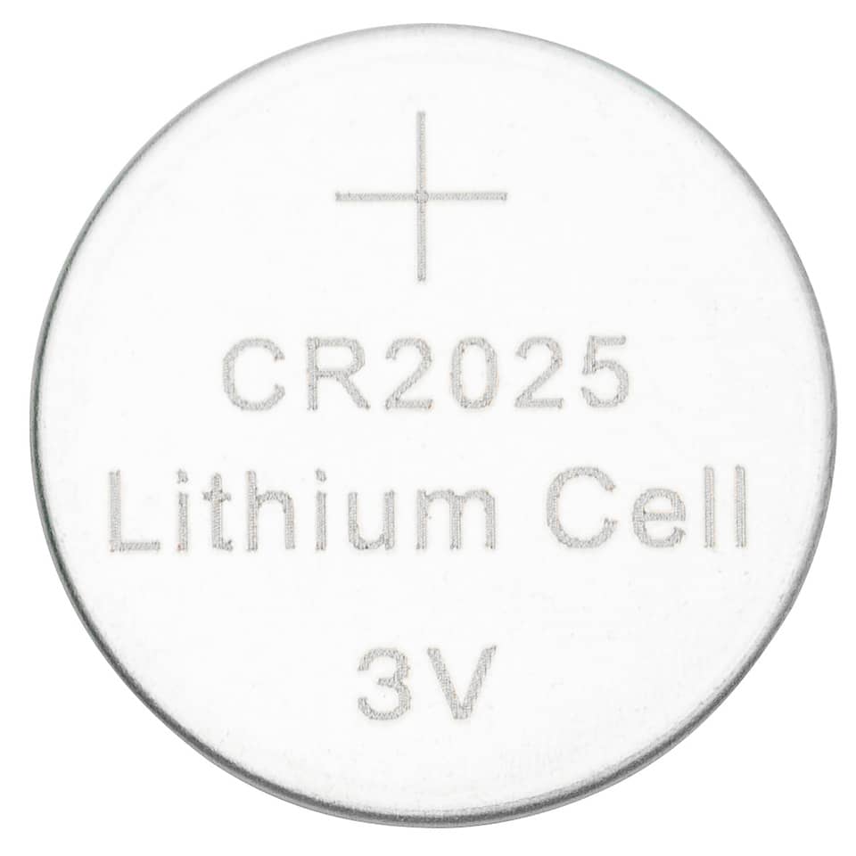Lithium Cell, Coin Cell, 3V, CR2025, Batterie Knopfzelle