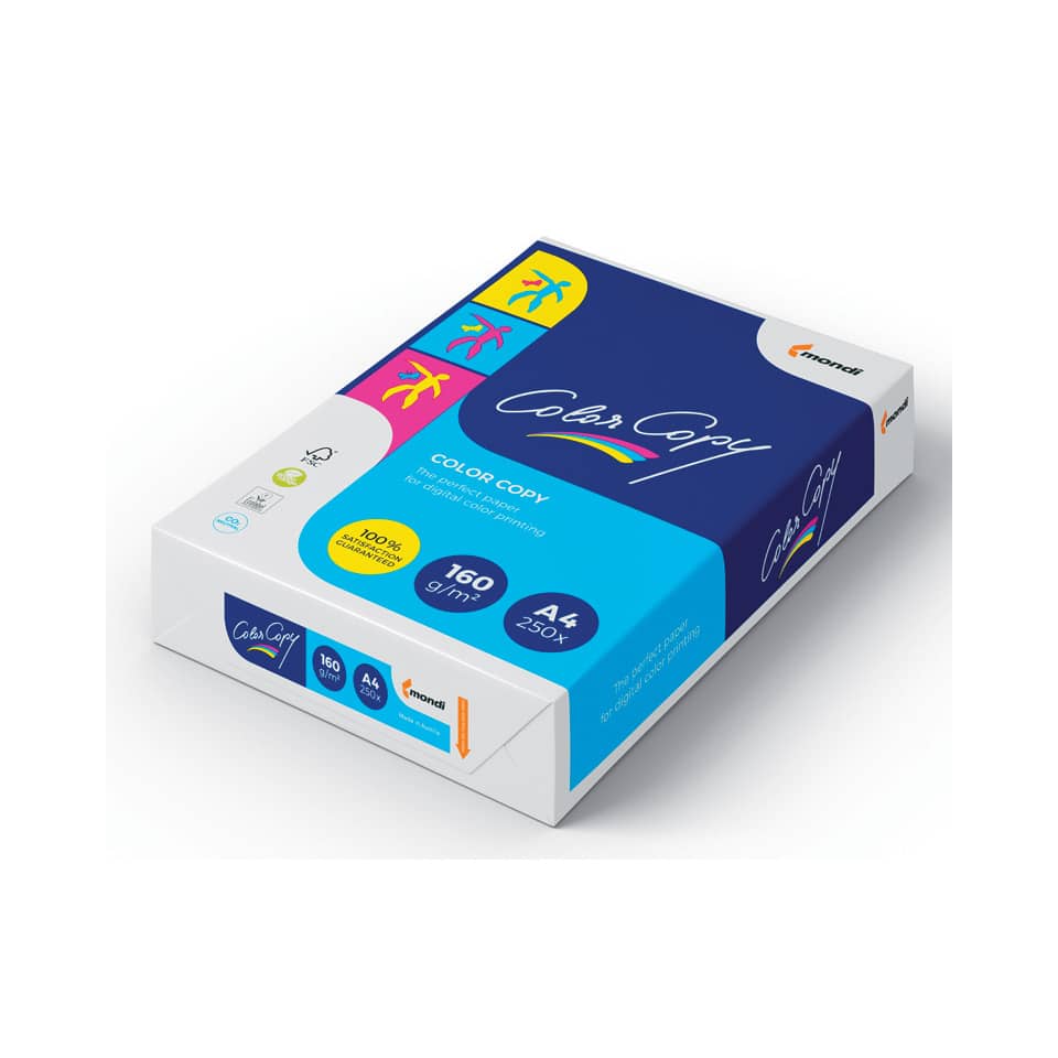 Kopierpapier, Color Copy, A4, 160 g/m², 250 Blatt