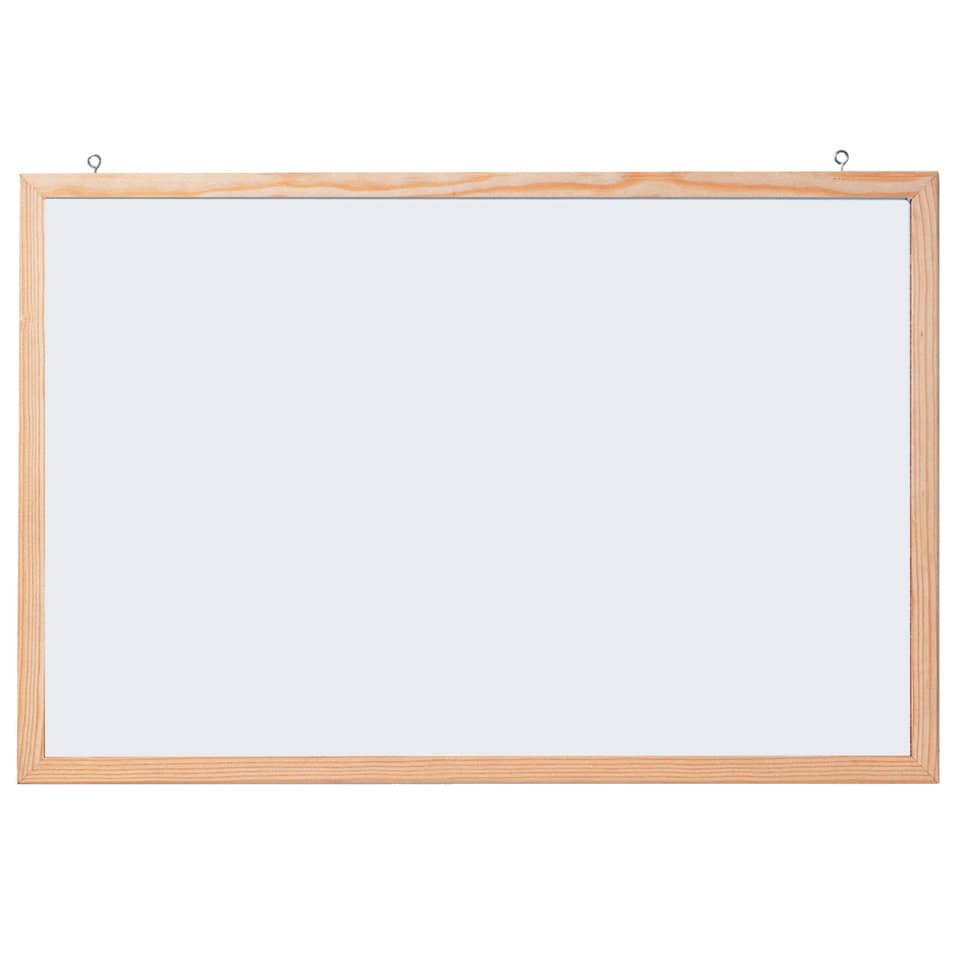 Tafel, Rahmenholz, Whiteboard, Creativfläche, Hänger hooks
