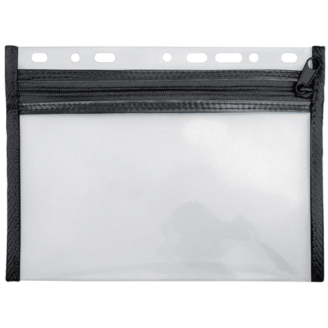 Sammeltasche Velobag® XXS mit Lochrand, schwarz VELOFLEX 4350 080