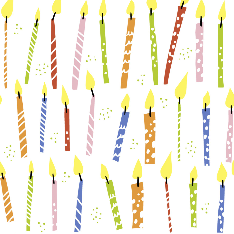 kerzen, geburtstag, pattern, bunte kerzen, länglich