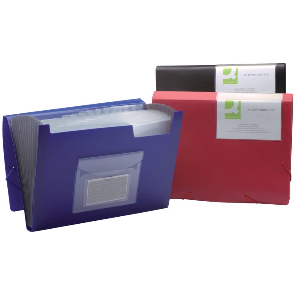 A4 Expandingsordner, expandierbarer Ordner, Ordner, Dokumentenhülle, Kunststoffordner