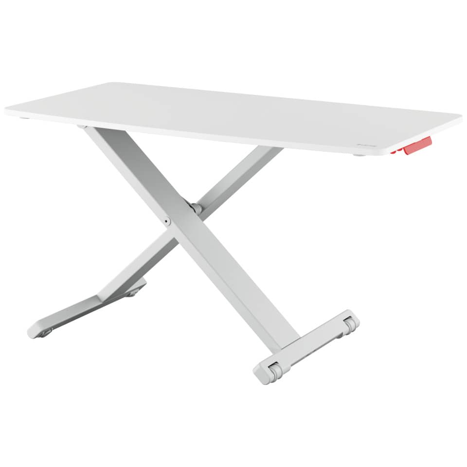 Schreibtisch, Klappbar, Schreibtischhöhe, Metallgestell, weiss