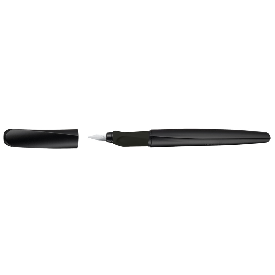 Füllfederhalter, Nib, Schwarz, Kappe, Nachfüllbar