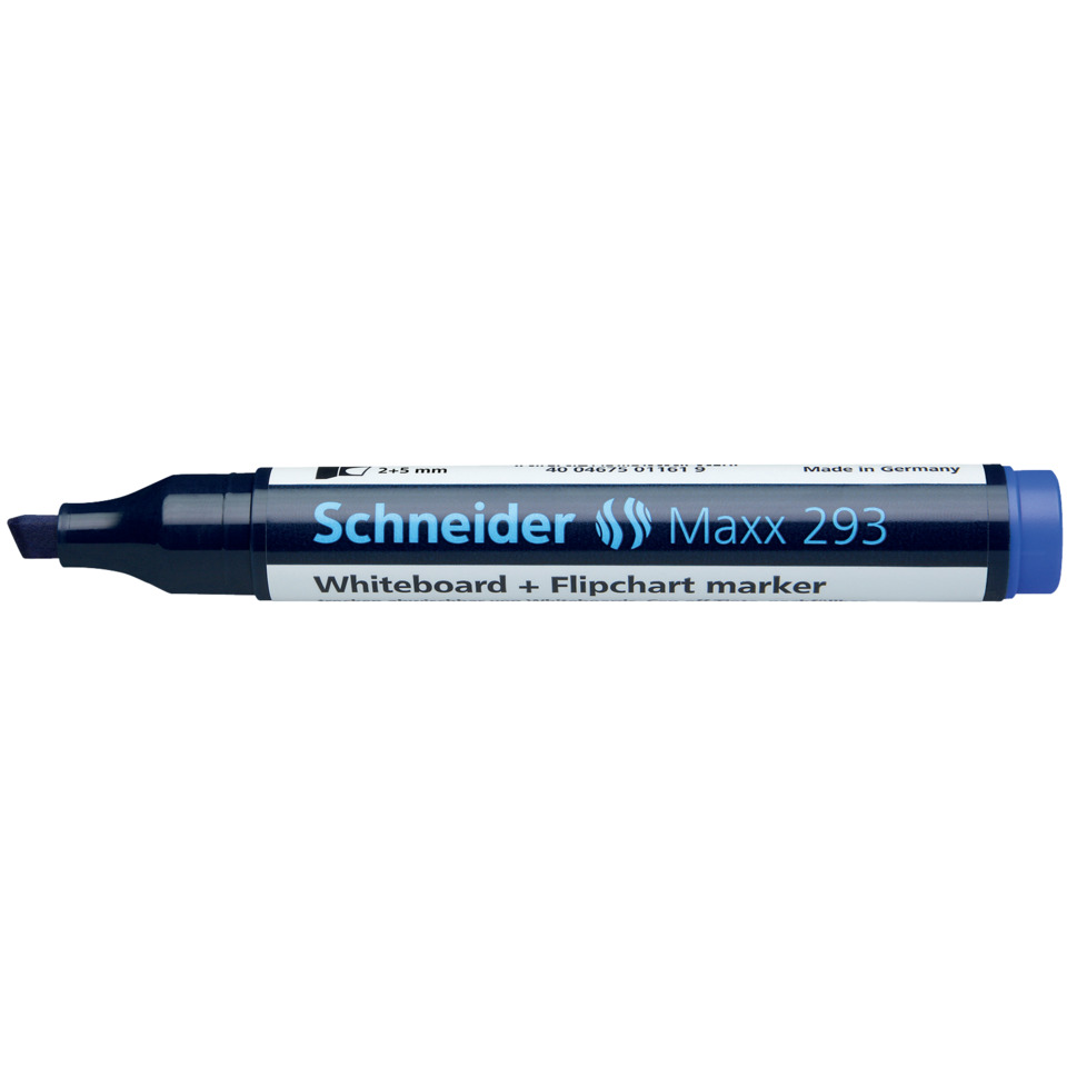 Whiteboard-Marker, Flipchart-Marker, Whiteboardmarker, Blauer Marker, Schneider Maxx 293