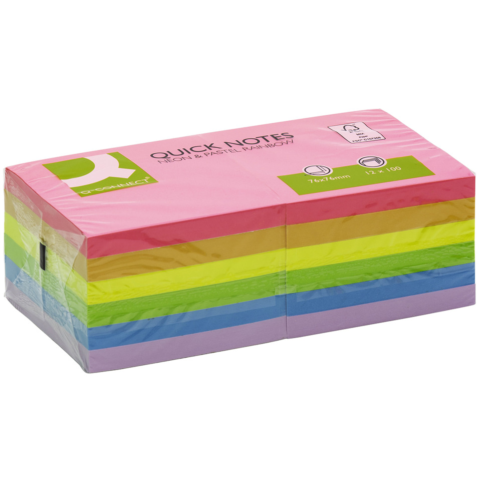 Recycling-Notizblock, Post-it, Notizblock, Pastellfarben, Papierblock