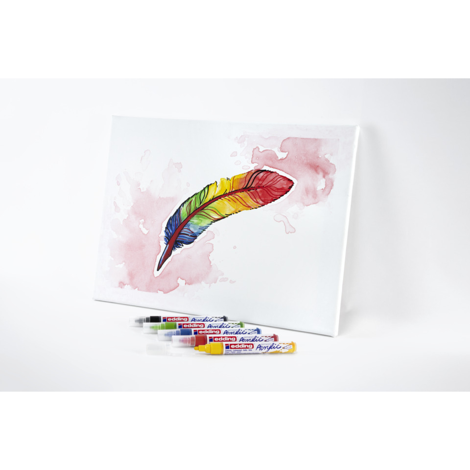 Leinwand, Kunstdruck, Feder, Aquarell, Markerstifte, Kunstdruck, Feder, Farben, Wasserfarbe, Pinsel