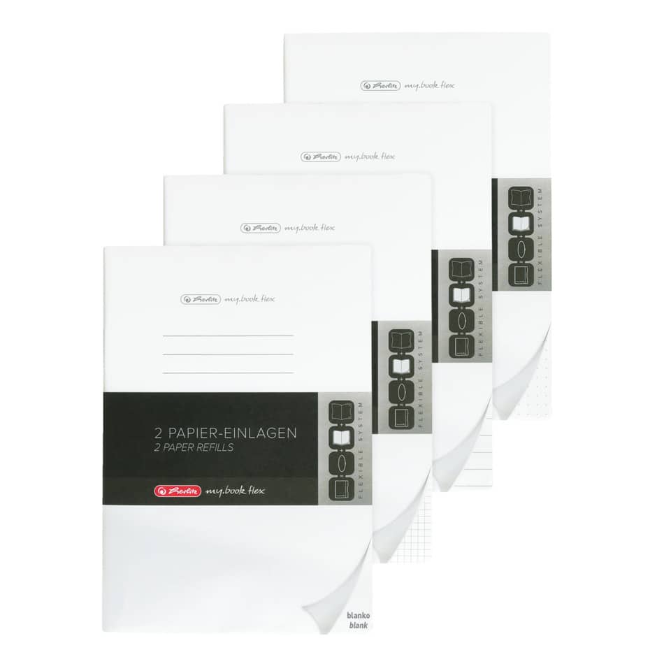 Papier, Einlagen, Refill, Buchfaser, Kopierpapier