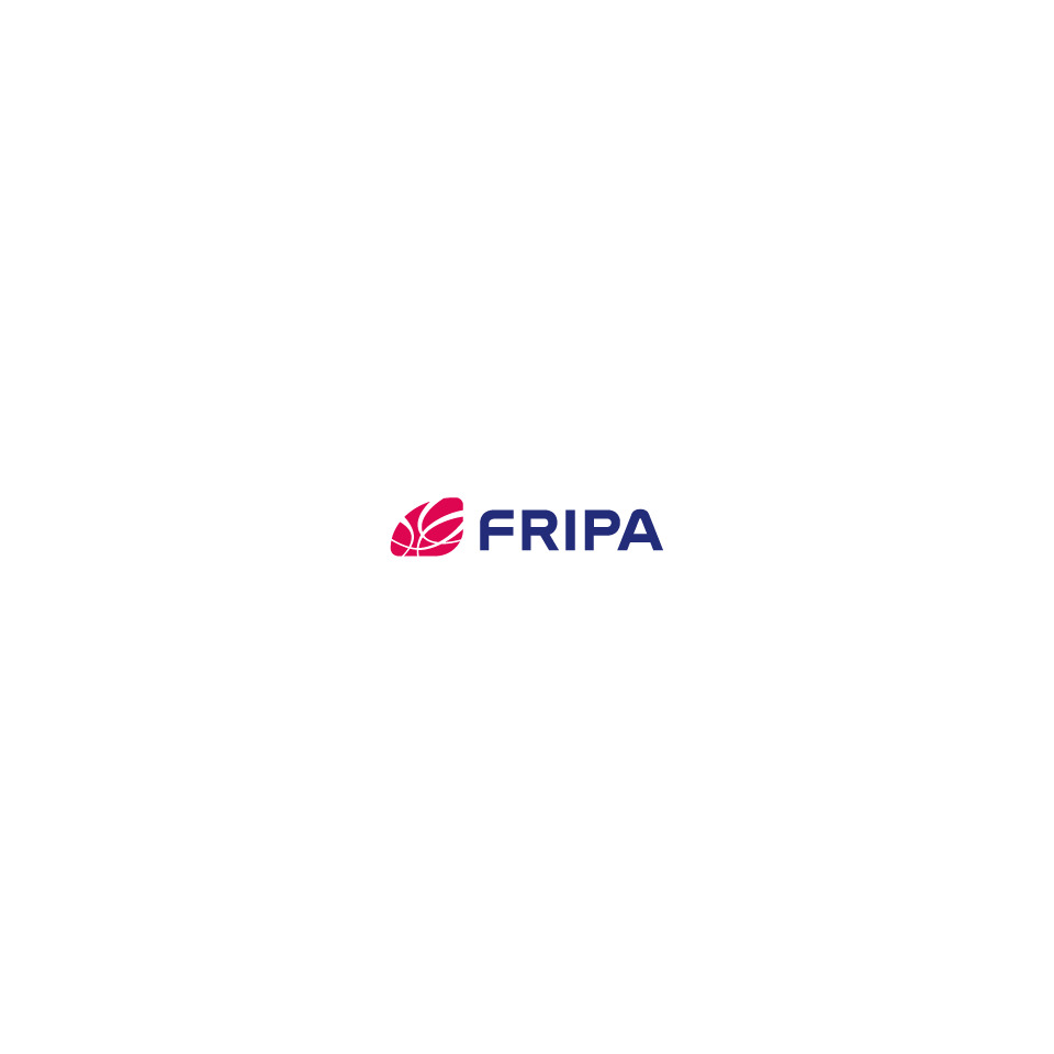 logo, Marke, FRIPA, blauer Text, rosa Icon