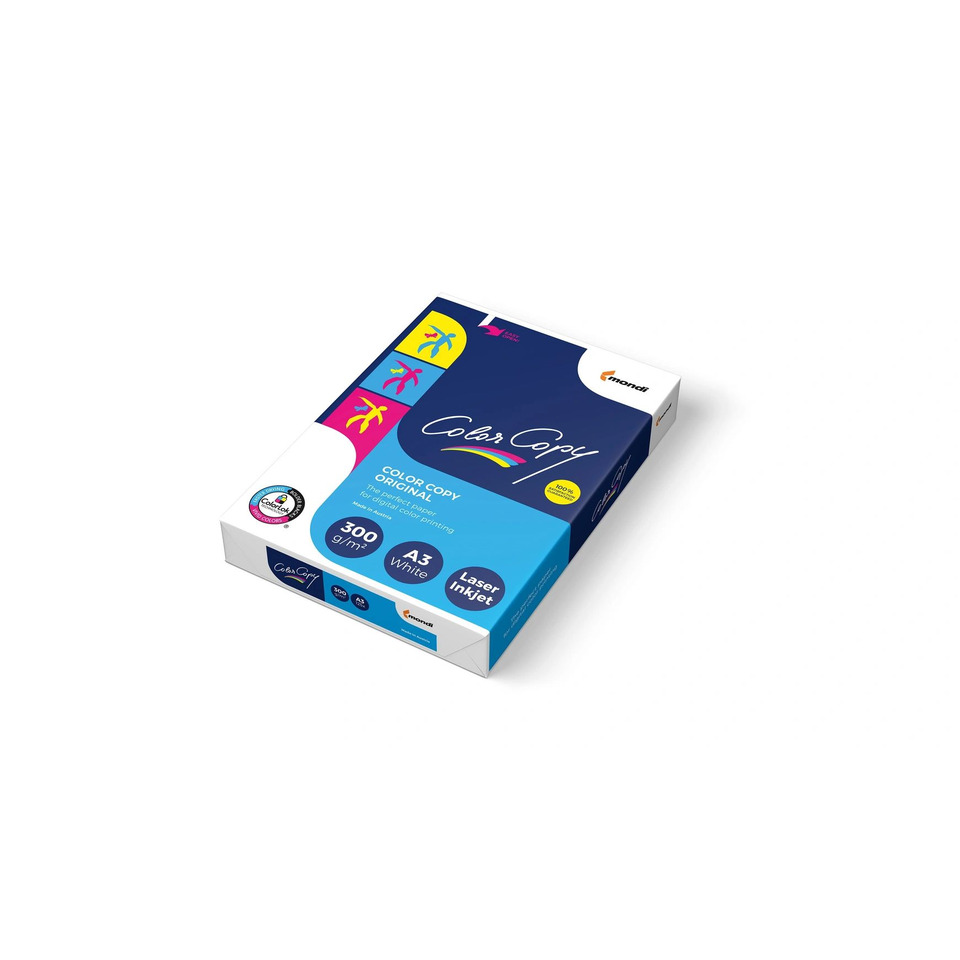 Color Copy, Laser Inkjet, A3 Weiß, 500 g/m², Originalverpackung