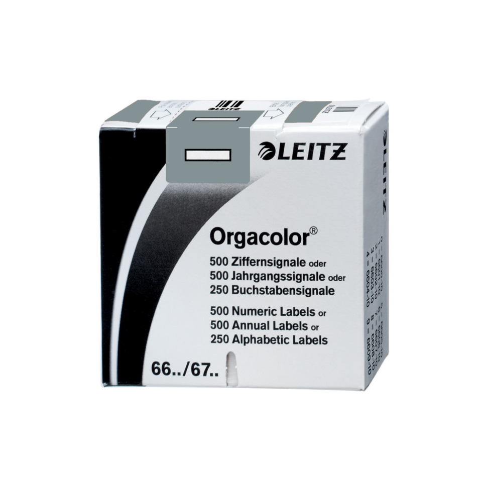 Orgacolor, Tintenetiketten, Buchstabenlabel, Nomenetikett, Etikettenbox, Orgacolor, Etikettenbox, Leitz, Beschriftung, Labels