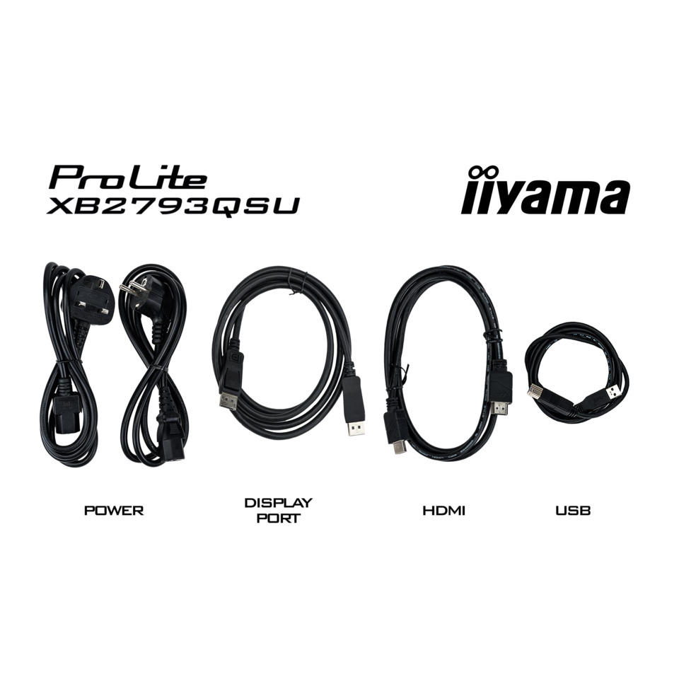 kabel, USB, HDMI, DisplayPort, Netzkabel