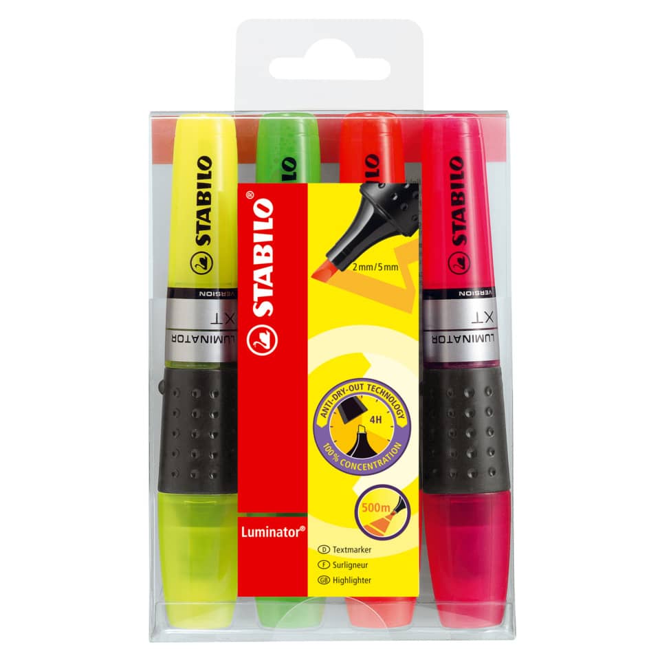 Lackstift, Marker, Textmarker, Highlighter, Neonfarben