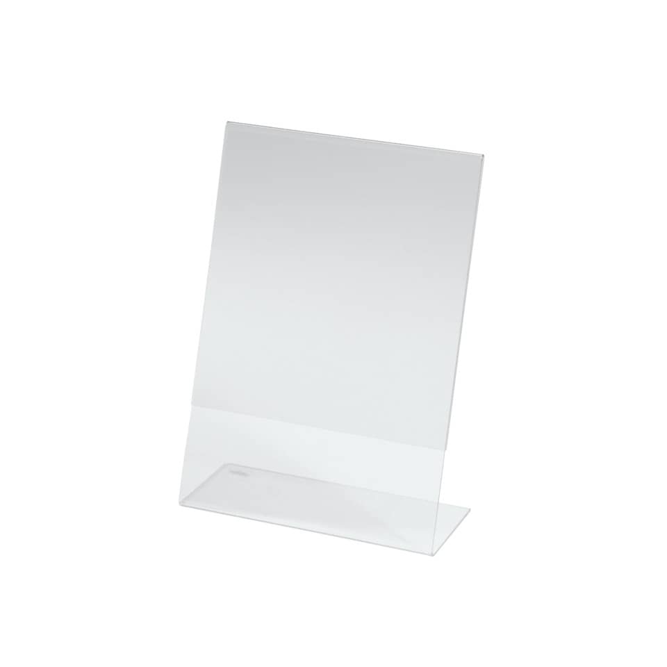 Display stand, Acryl, Klar, Schreibtisch, Halteclip
