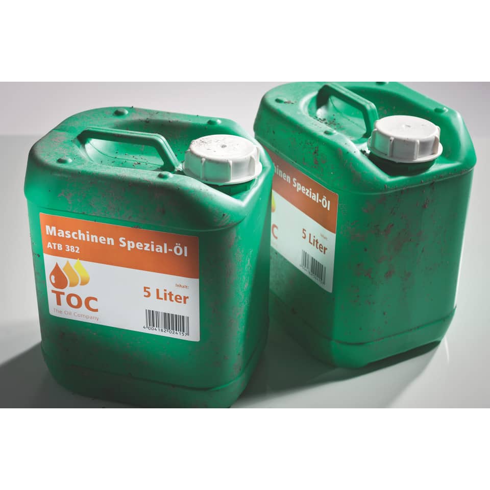Ölkanister, 5 Liter, Maschinenöl, Grün, HD-Kanister