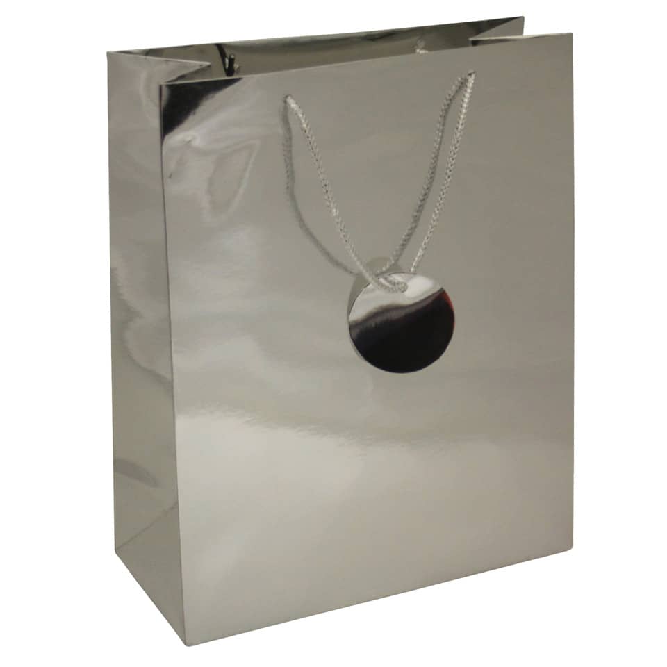 Geschenktüte, Silber, Schmuckbeutel, Kugelanhänger, Anhänger