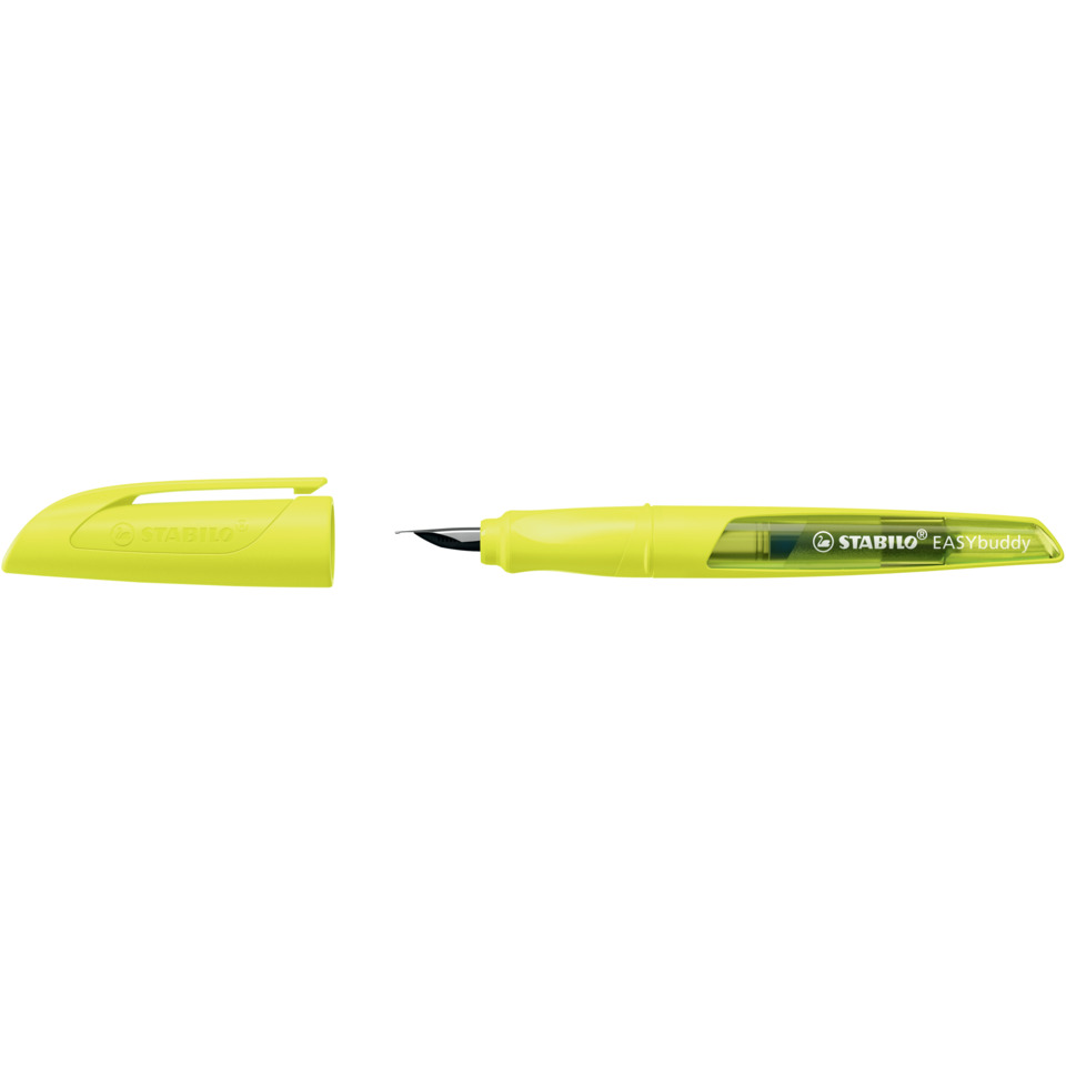 Highlighter, Neon gelb, Stift, Spitze, Kappe
