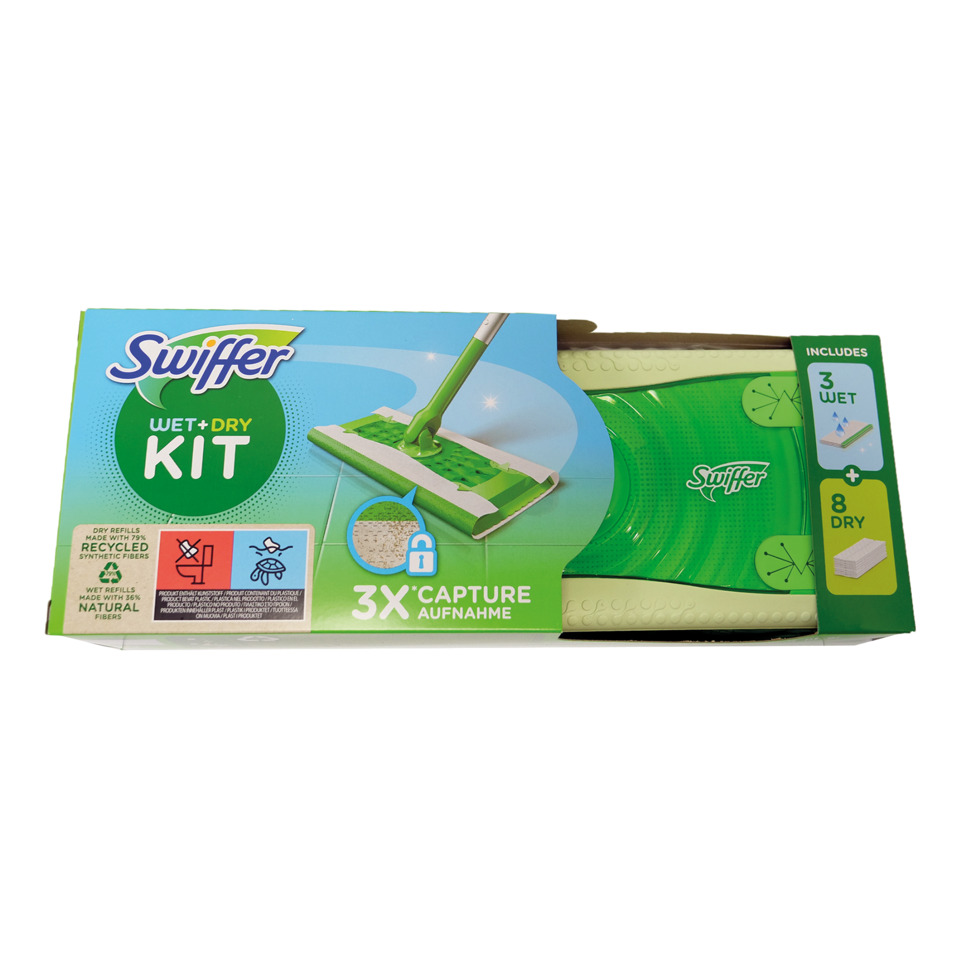 Schwammwische, Mopp, Wischkit, Feuchttuchhalter?, Recycling-Fasern