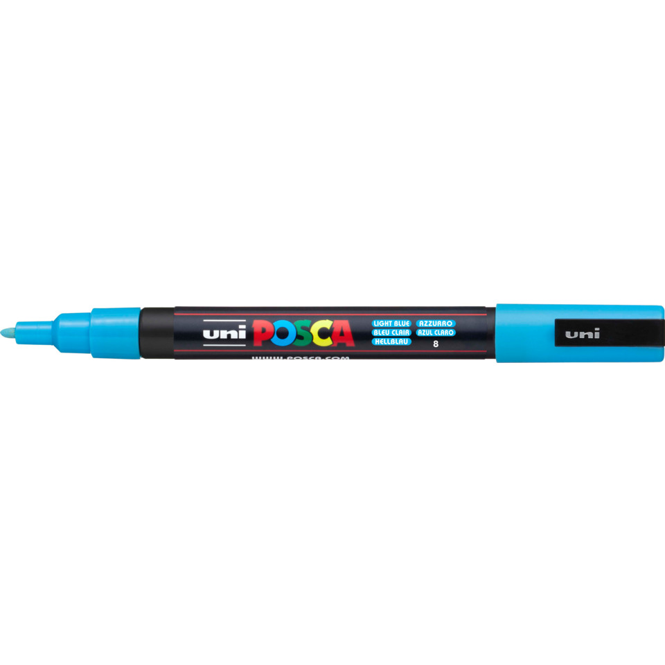 Marker, Whiteboard, Blau, Filzstift, Uni Posca