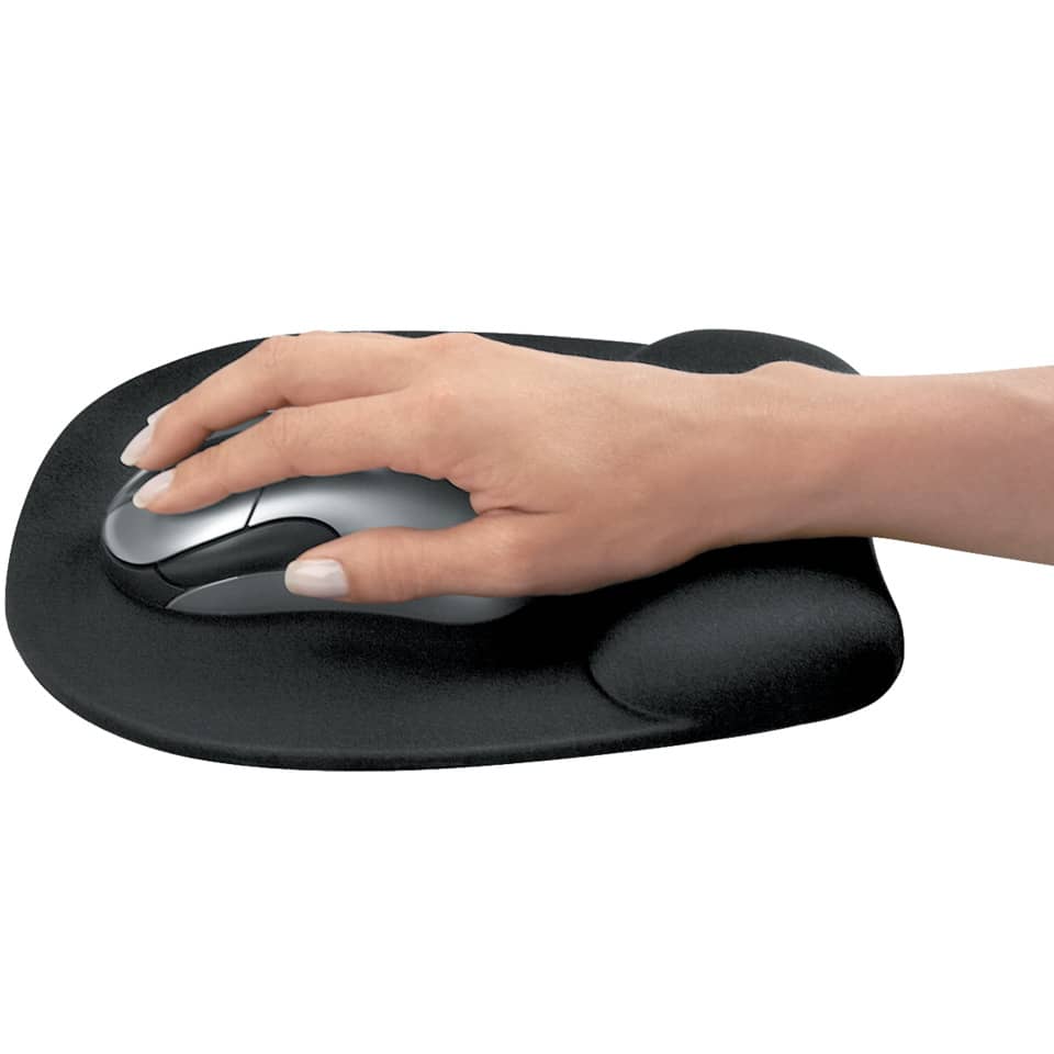 Mauspad, Handschonende Unterlage, Ergonomischer Mauspad, Glatte Oberfläche, Daumen ergonomie