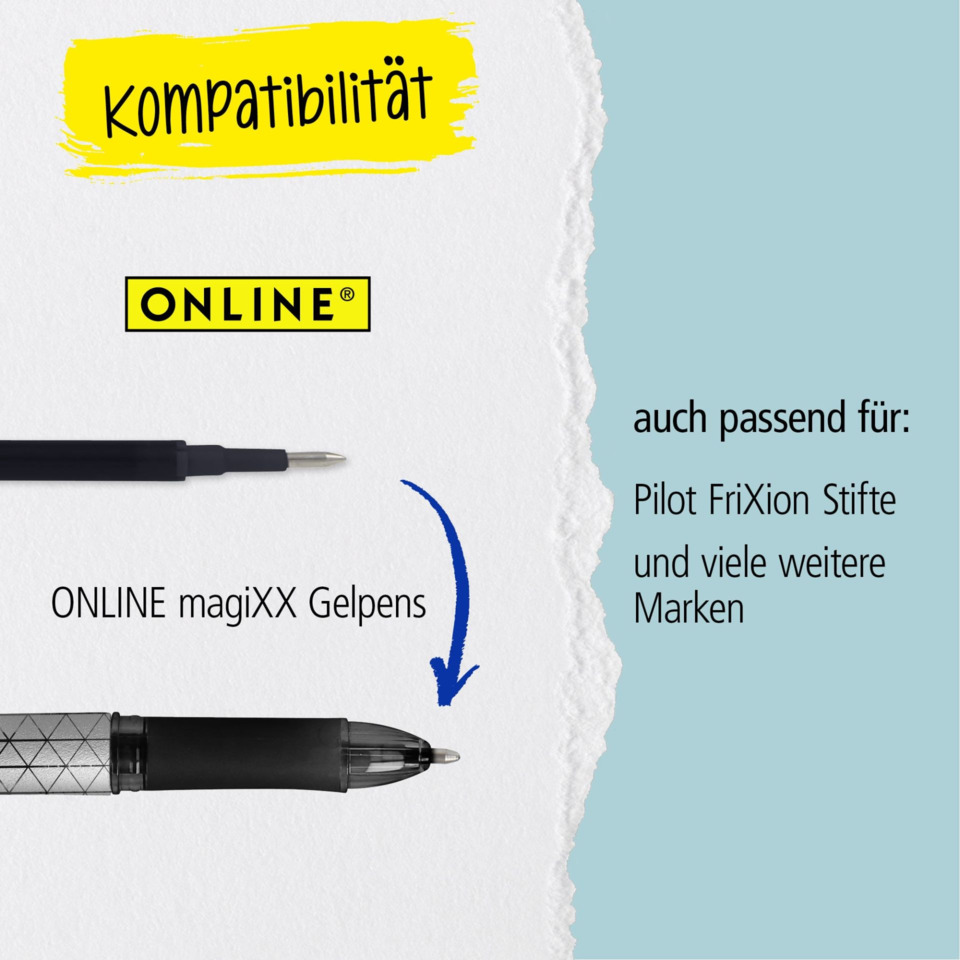 Kugelschreiber, Gelpen, Gelpenspitze, Schreibgerät, Kunststoffhülse