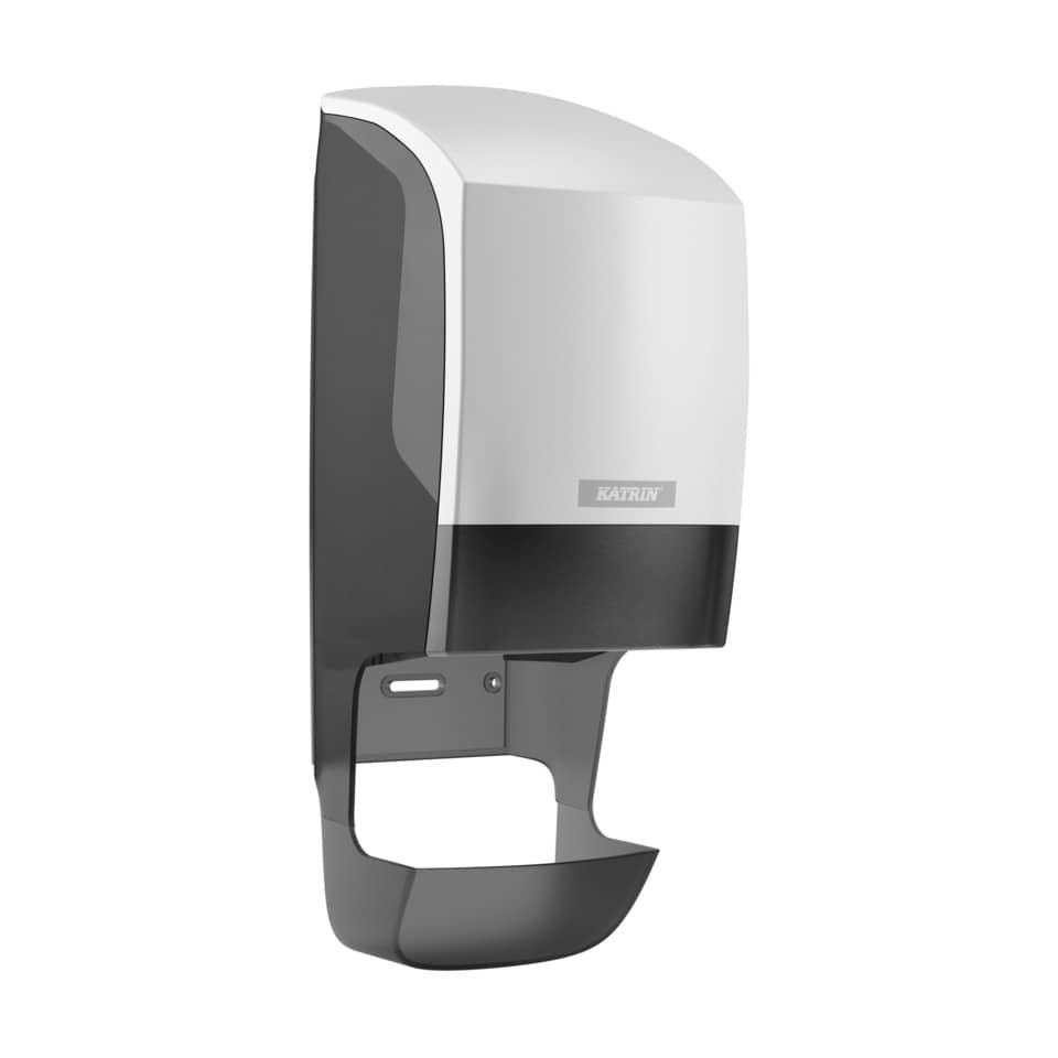 Handdesinfektionsspender, Automatspender, Kabinenspender, Halterung, Material Kunststoff