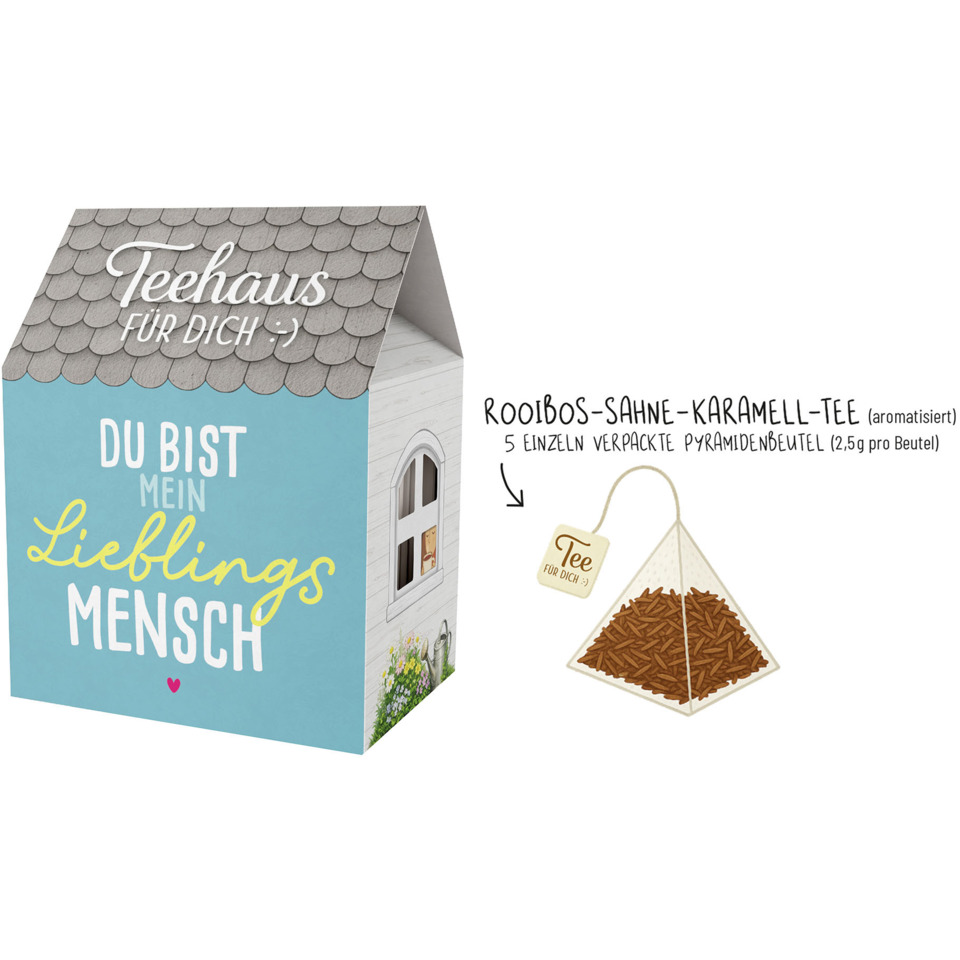 Pyramide, Kräutertee, Rooibos, Karamell, Beutel