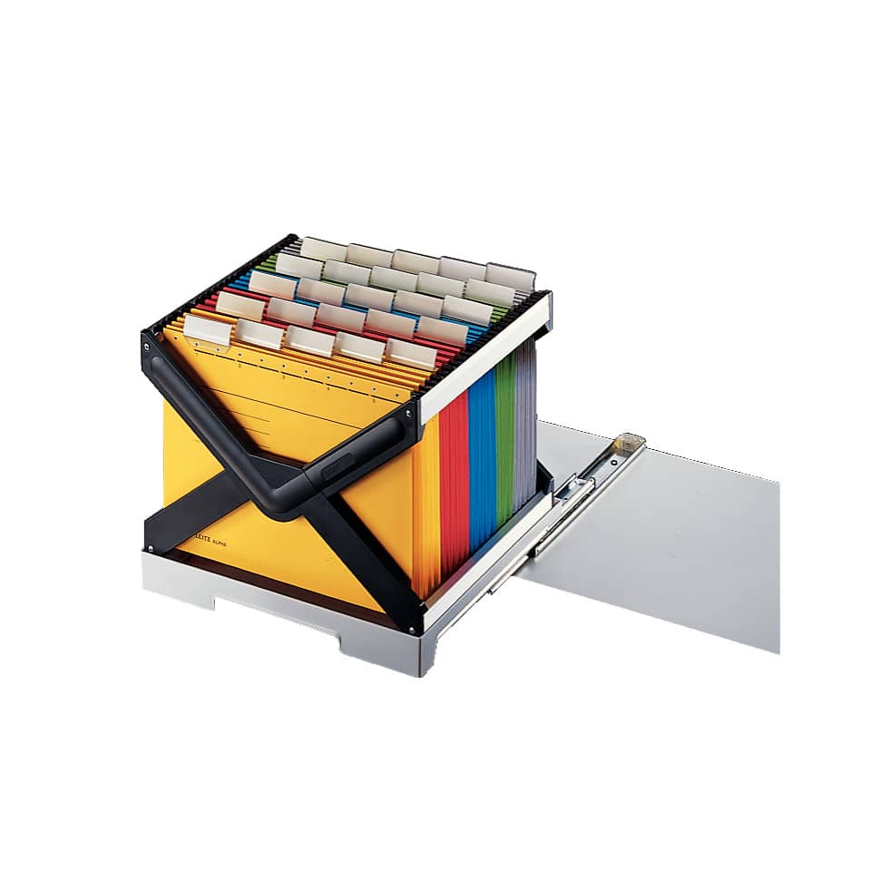 Ordner, Aktenordner, Sortierregister, Farben, Schrägablage