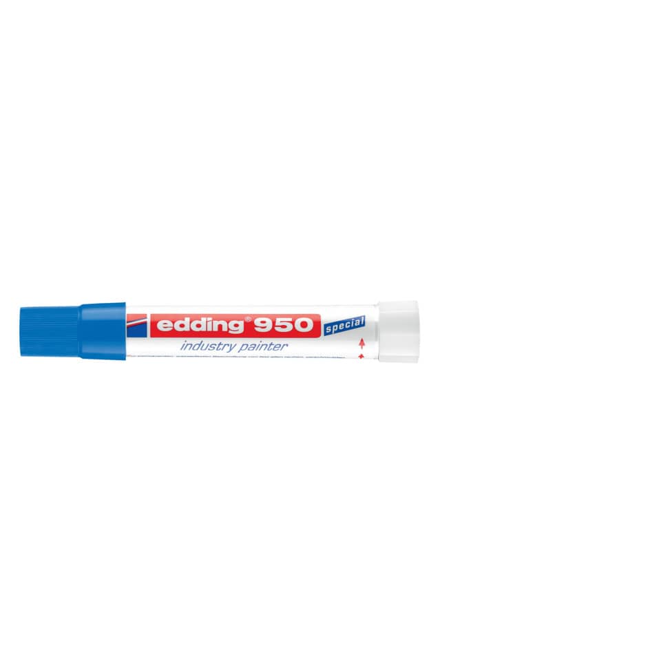 Kleber, Marker, Edding 950, Blau, Tube