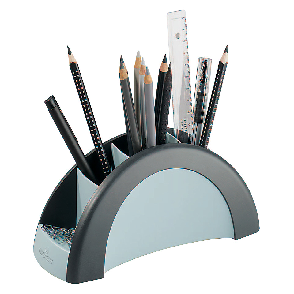 Pencil holder, Schreibtischorganizer, Rundbogen-Design, Bleistifte, Lineal