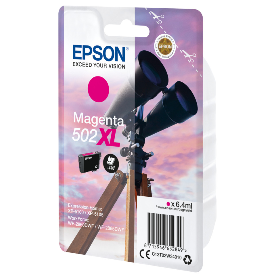 Tintenpatrone, Magenta, XL-Größe, EPSON, Druckertinte
