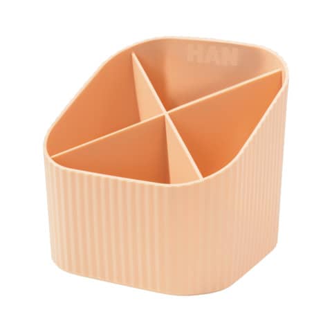 Schreibköcher Re-X-LOOP, pastellorange HAN 17238-881
