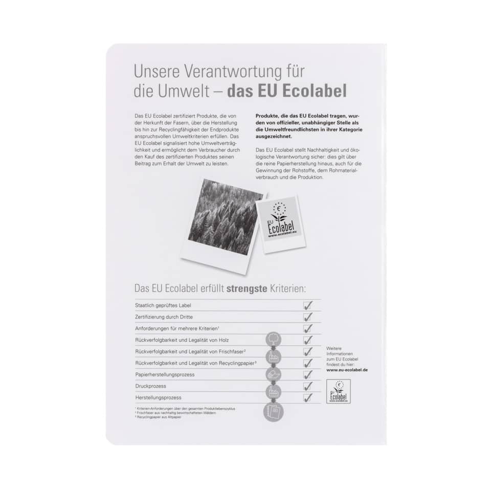 EU Ecolabel, Kunststoffblatt, Dokument, Label, Zertifizierung