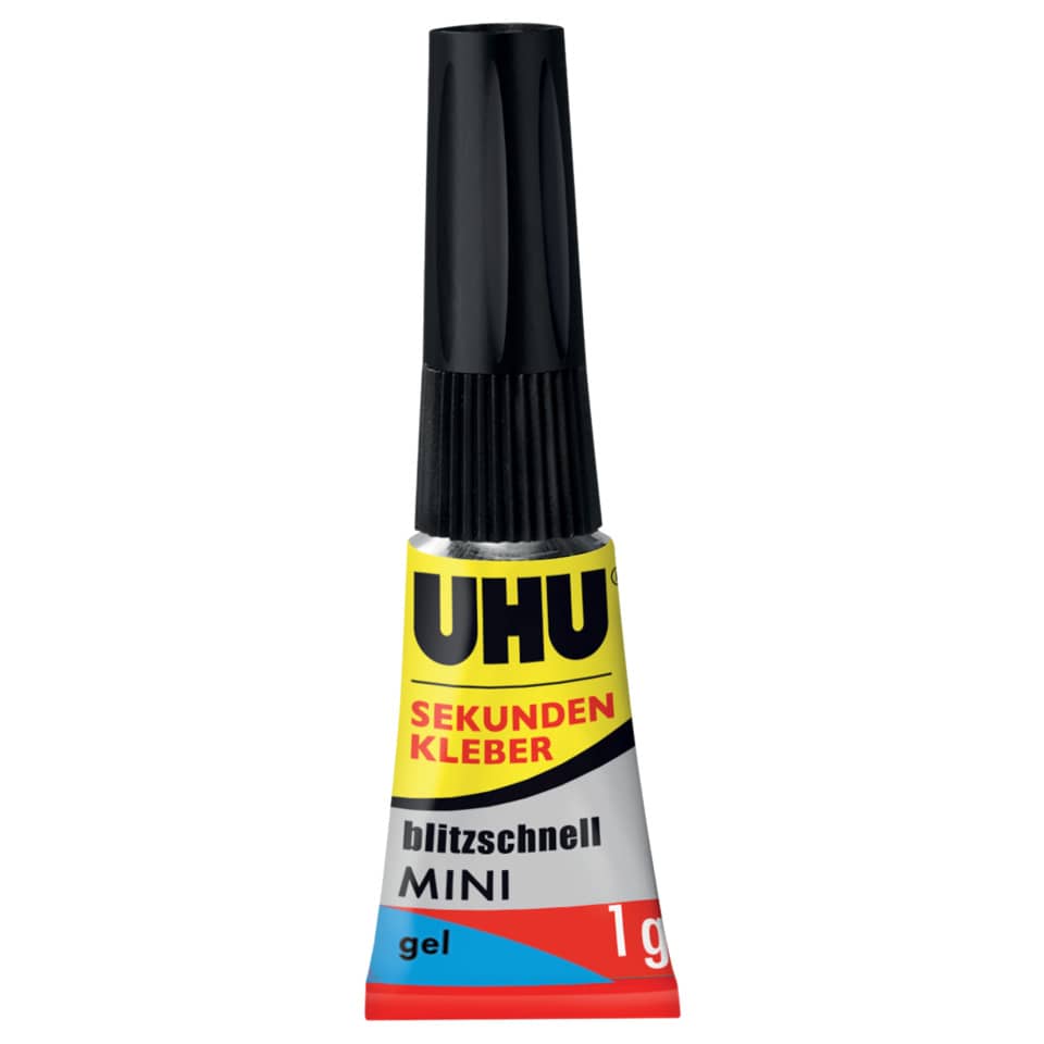 Kleber, UHU, Sekundenkleber, Mini, Gel