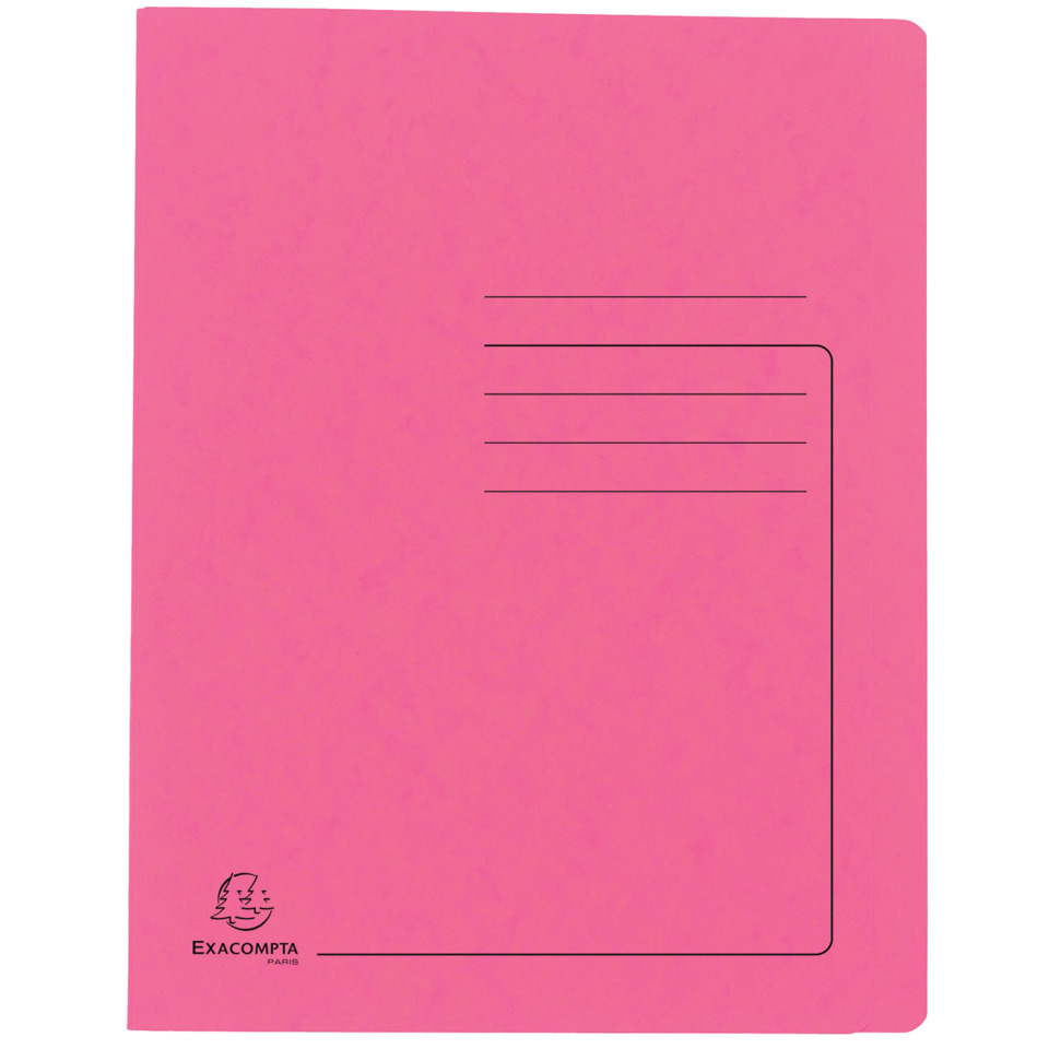 Notizbuch, Pink, Deckblatt, Klemmrand, Lineare Linien, pink folder, dateiordner, notizheft umschlag, exacompta, rosa farbe