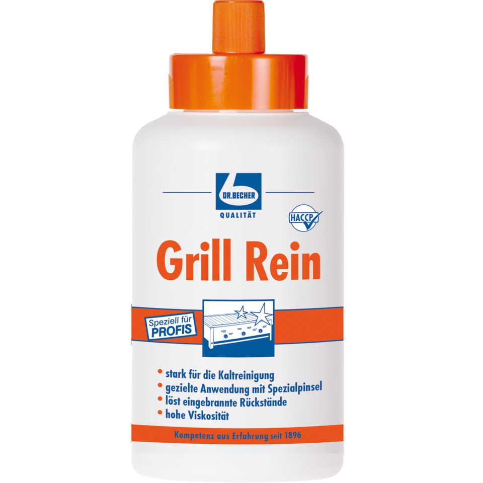 Grillreiniger, Küchenreiniger, Flasche, Orange, Schaumreiniger