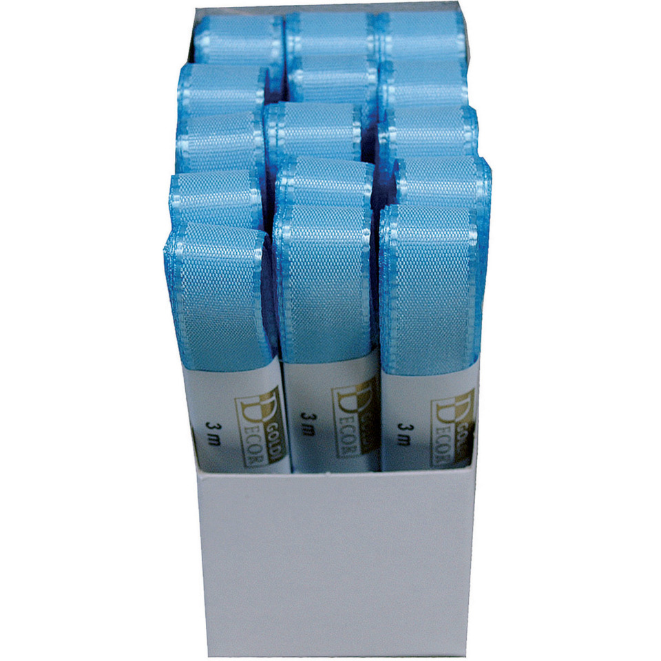Klebeband, Rollen, 3 m, Blau, Gurtband
