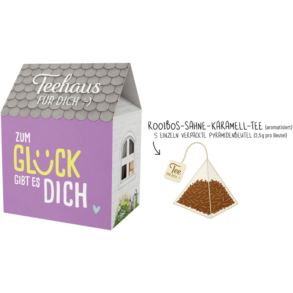 Box, Teekarton, Rooibos, Karamell, Zucker
