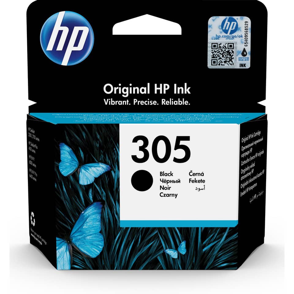 Tintenpatrone, HP Originaltinte, 3035 Schwarz, Druckerpatrone, Inkjet-Tinte