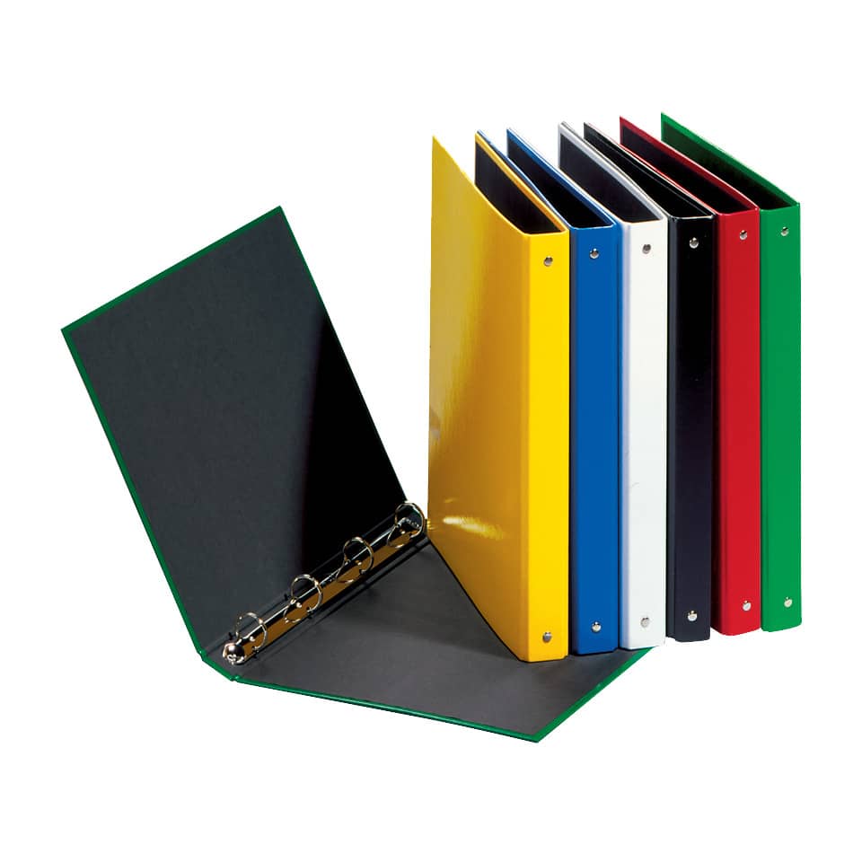 Ordner, Ringbuch, 4-Ring-Ordner, Binder, Colorful