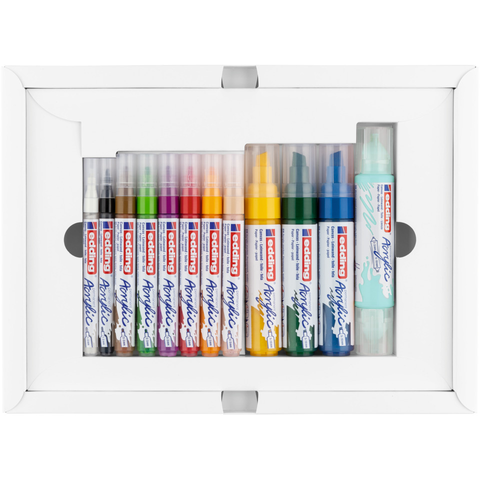 Acrylic-Farben Set, Farbmarker, Malstifte, Kunstbedarf, Farbenvielfalt